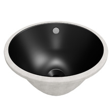 420mm Oval Ceramic Undermount Basin with Overflow